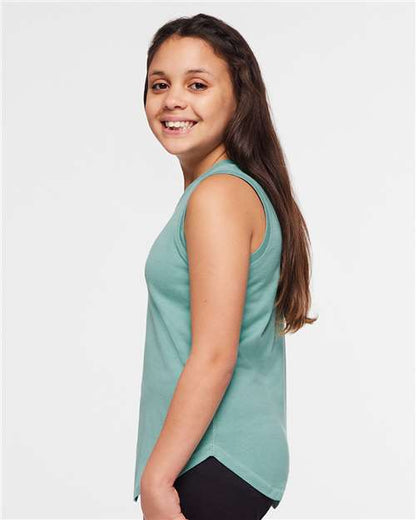 LAT Girls' Relaxed Fine Jersey Tank 2692