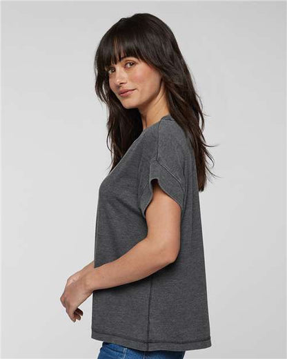 LAT Women's Relaxed Vintage Wash Tee 3502