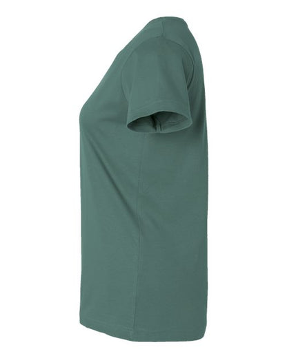 LAT Women's Fine Jersey Tee 3516 Basil