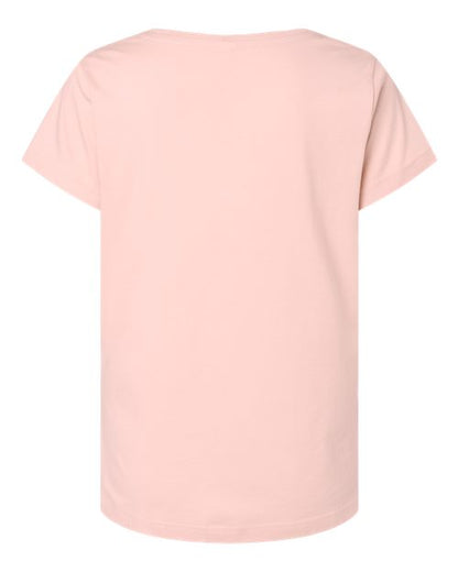 LAT Women's Fine Jersey Tee 3516 Blush