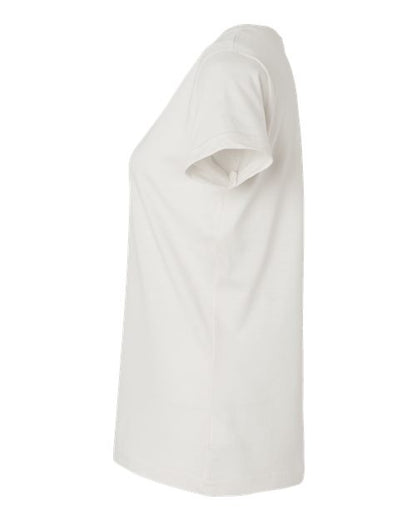 LAT Women's Fine Jersey Tee 3516 Porcelain