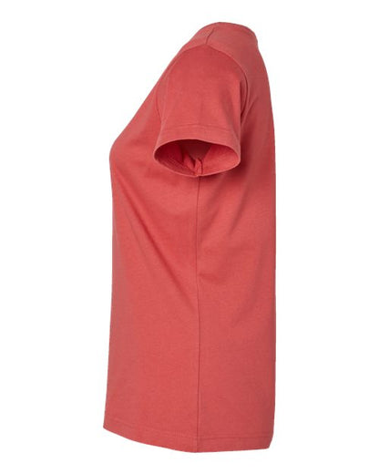 LAT Women's Fine Jersey Tee 3516 Passionfruit