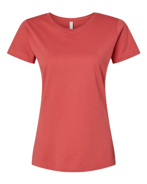 LAT Women's Fine Jersey Tee 3516 Passionfruit