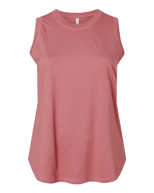 Live & Tell by LAT Women's Curvy Relaxed Fine Jersey Tank 3892