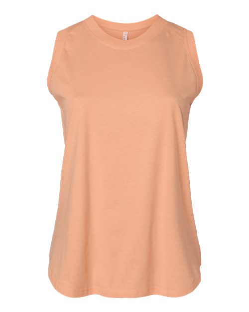 Live & Tell by LAT Women's Curvy Relaxed Fine Jersey Tank 3892