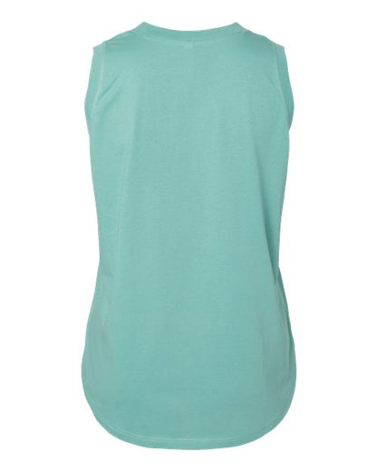 LAT Women's Curvy Relaxed Fine Jersey Tank 3892