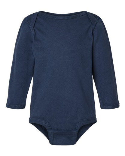 Rabbit Skins Infant Fine Jersey Long Sleeve Bodysuit 4421