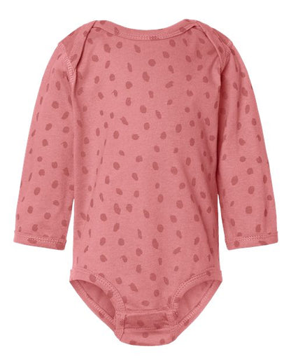 Rabbit Skins Infant Fine Jersey Long Sleeve Bodysuit 4421