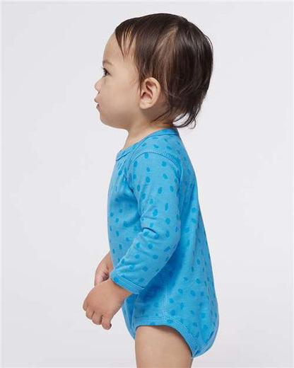 Rabbit Skins Infant Fine Jersey Long Sleeve Bodysuit 4421