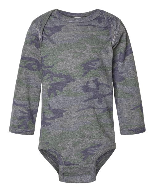 Rabbit Skins Infant Fine Jersey Long Sleeve Bodysuit 4421