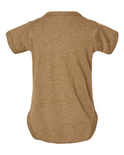 Rabbit Skins Infant Fine Jersey Bodysuit 4424 Vintage Coyote Brown