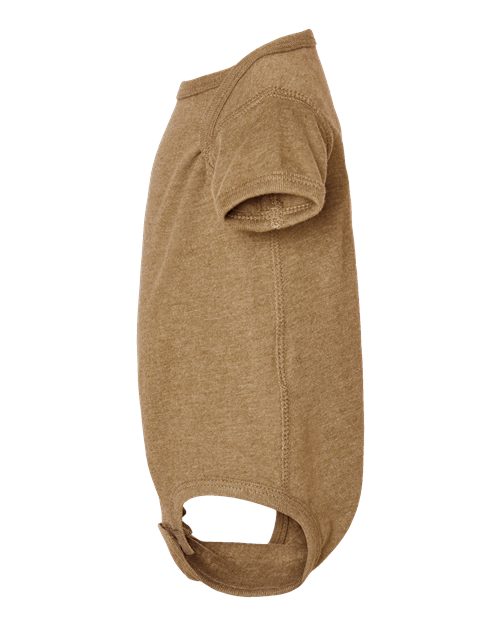 Rabbit Skins Infant Fine Jersey Bodysuit 4424 Vintage Coyote Brown