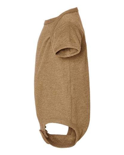 Rabbit Skins Infant Fine Jersey Bodysuit 4424 Vintage Coyote Brown