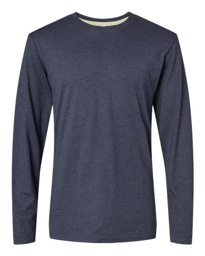LAT Fine Jersey Long Sleeve Tee 6918 Vintage Denim