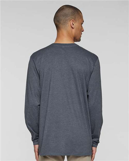 LAT Fine Jersey Long Sleeve Tee 6918 Vintage Denim