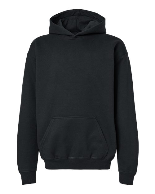 Gildan Softstyle® Midweight Hooded Sweatshirt SF500 Yellow Haze Custom Embroidered Business Logo