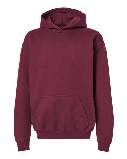 Gildan Softstyle® Youth Midweight Hooded Sweatshirt SF500B Custom Embroidered Business Logo