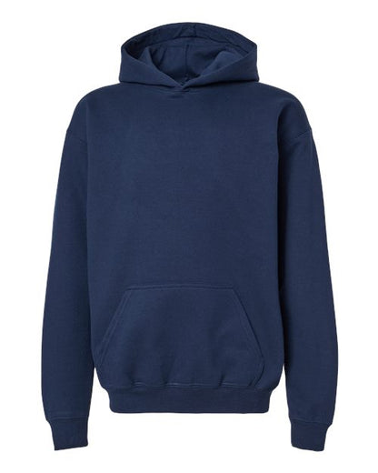 Gildan Softstyle® Youth Midweight Hooded Sweatshirt SF500B Custom Embroidered Business Logo