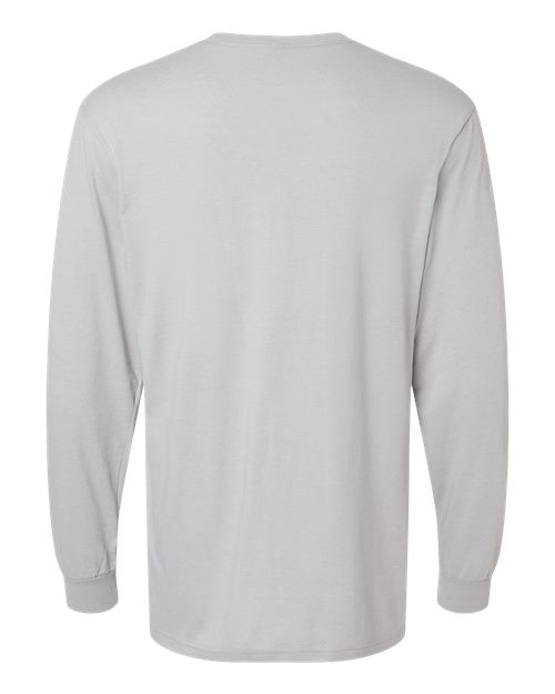 Gildan Softstyle® CVC Long Sleeve T-Shirt 67400 Custom Embroidered Business Logo