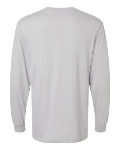 Gildan Softstyle® CVC Long Sleeve T-Shirt 67400 Custom Embroidered Business Logo