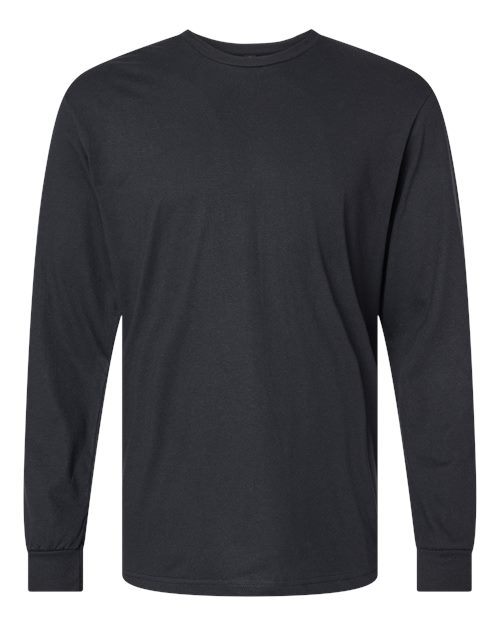 Gildan Softstyle® CVC Long Sleeve T-Shirt 67400 Custom Embroidered Business Logo