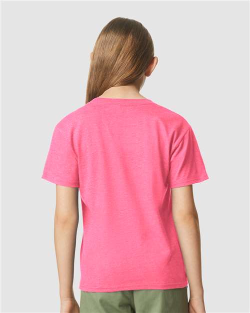 Gildan Softstyle® Youth CVC T-Shirt 67000B Custom Embroidered Business Logo