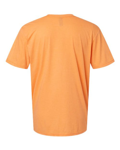 Gildan Softstyle® CVC T-Shirt 67000 Steel Blue Custom Embroidered Business Logo