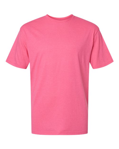 Gildan Softstyle® CVC T-Shirt 67000 Navy Mist Custom Embroidered Business Logo