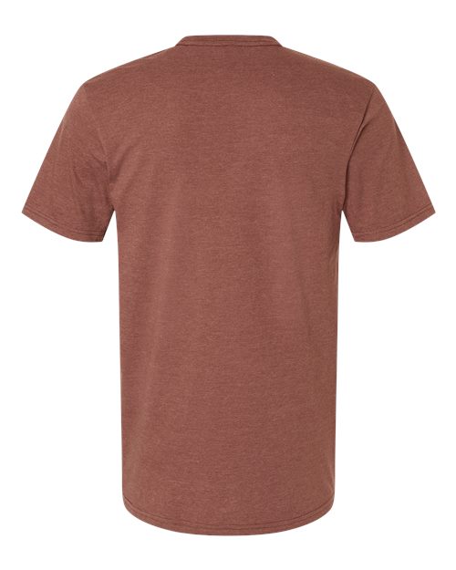 Gildan Softstyle® CVC T-Shirt 67000 Cocoa Mist Custom Embroidered Business Logo