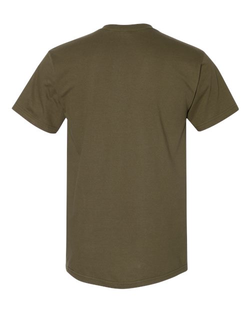Gildan Hammer™ T-Shirt H000 Olive Custom Embroidered Business Logo