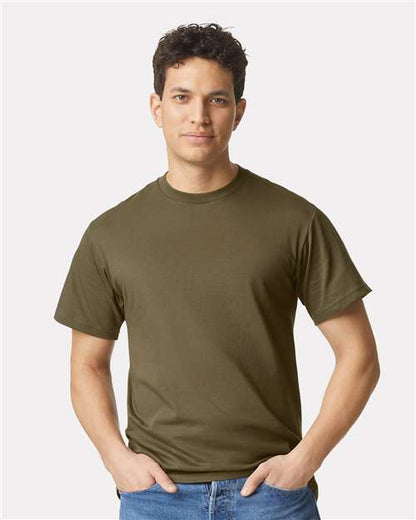 Gildan Hammer™ T-Shirt H000 Off White Custom Embroidered Business Logo