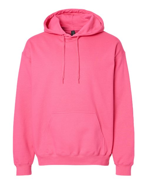 Gildan Softstyle® Midweight Hooded Sweatshirt SF500 Pink Lemonade Custom Embroidered Business Logo