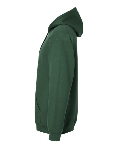 Gildan Softstyle® Midweight Hooded Sweatshirt SF500 Forest Green Custom Embroidered Business Logo