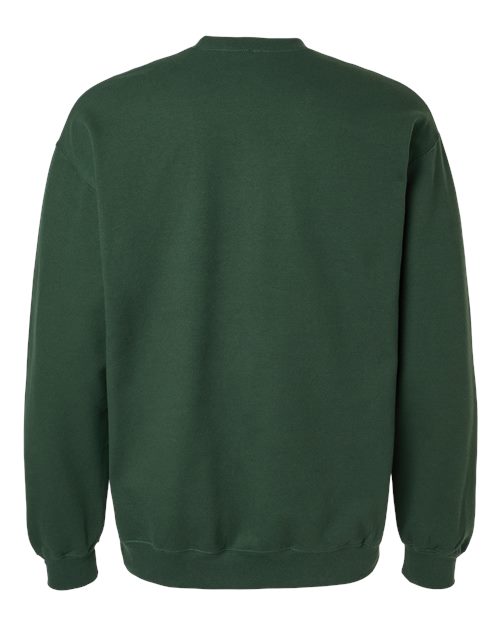 Gildan Softstyle® Midweight Crewneck Sweatshirt SF000 Dark Heather Custom Embroidered Business Logo