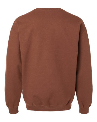 Gildan Softstyle® Midweight Crewneck Sweatshirt SF000 Charcoal Custom Embroidered Business Logo