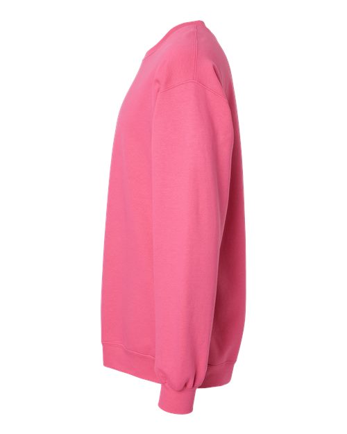Gildan Softstyle® Midweight Crewneck Sweatshirt SF000 Pink Lemonade Custom Embroidered Business Logo