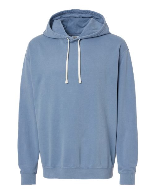 Comfort Colors Garment-Dyed Lightweight Fleece Hooded Sweatshirt 1467 Custom Embroidered Business Logo