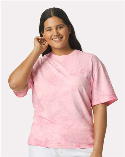 Custom Embroidered  Comfort Colors Colorblast™ Heavyweight T-Shirt 1745  