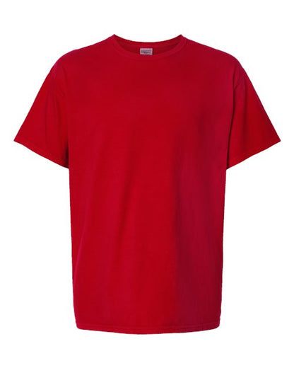 ComfortWash by Hanes Garment-Dyed T-Shirt GDH100 Athletic Red