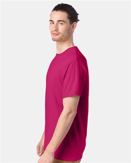 ComfortWash by Hanes Garment-Dyed T-Shirt GDH100 Peony Pink