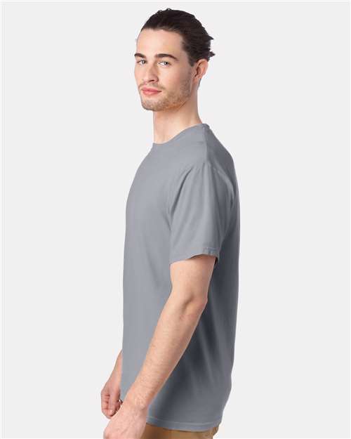 ComfortWash by Hanes Garment-Dyed T-Shirt GDH100 Silverstone