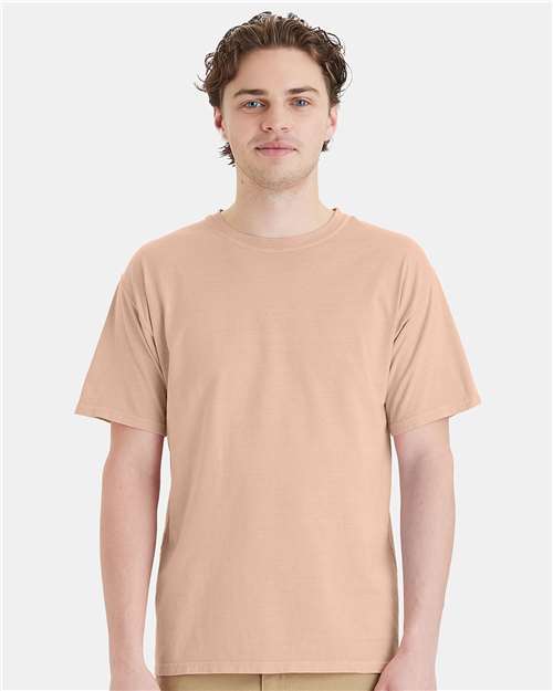 Custom Embroidered  ComfortWash by Hanes Botanical Dyed T-Shirt GDH11B  