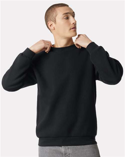 Custom Embroidered  American Apparel ReFlex Fleece Crewneck Sweatshirt RF496  