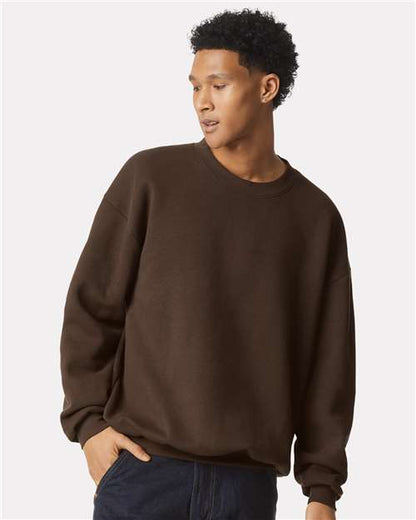 Custom Embroidered  American Apparel ReFlex Fleece Crewneck Sweatshirt RF496  