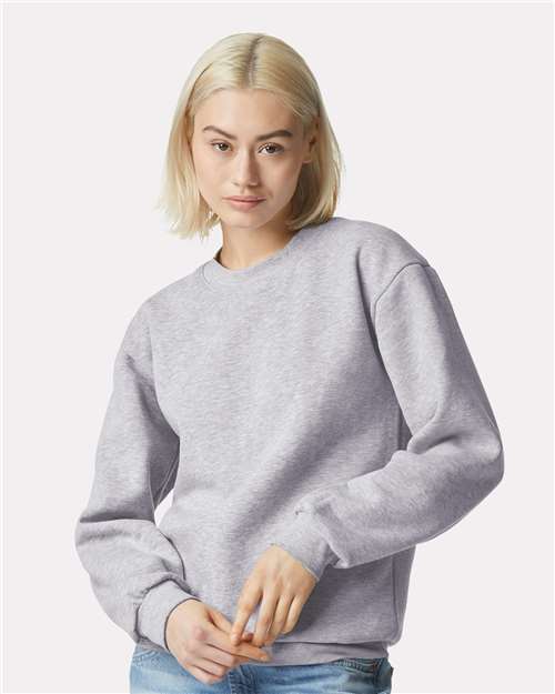 Custom Embroidered  American Apparel ReFlex Fleece Crewneck Sweatshirt RF496  