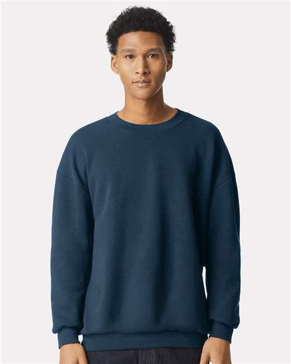Custom Embroidered  American Apparel ReFlex Fleece Crewneck Sweatshirt RF496  