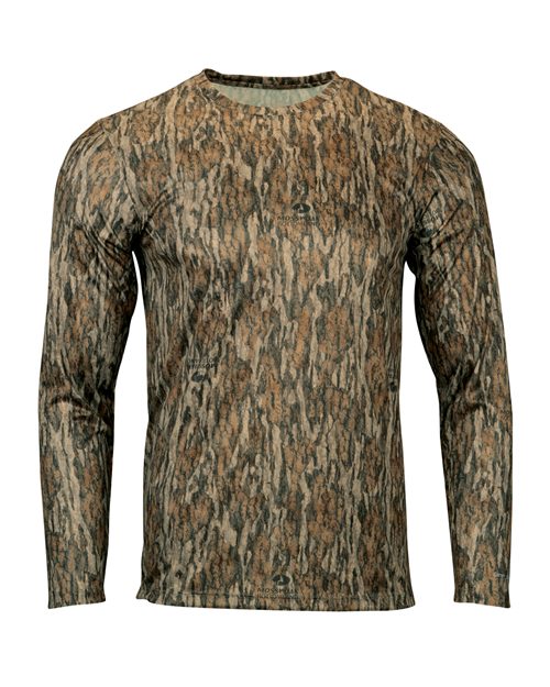 Paragon Men's Oxford Performance Camo Print Long Sleeve T-Shirt 11698