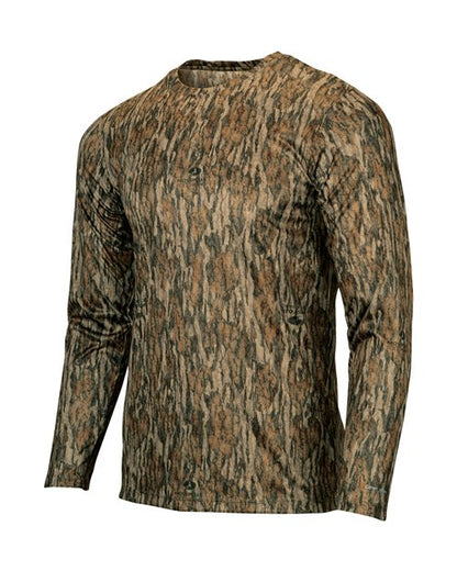 Paragon Men's Oxford Performance Camo Print Long Sleeve T-Shirt 11698