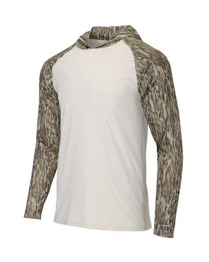 Paragon Men's Biloxi Performance Colorblocked Hooded Long Sleeve T-Shirt 11699