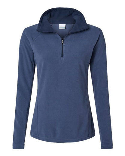 Columbia Women's Glacial™ IV Half-Zip Fleece Pullover 180220 Custom Embroidered Business Logo